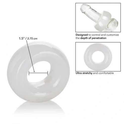 California Exotic Novelties - Stopper Ring - Эрекционное кольцо-ограничитель, 3.75 см.
