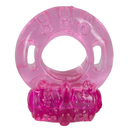 Vibro-Cock Ring One Time эрекционное кольцо с вибрацией, 2.5 см