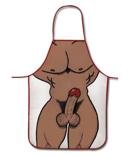 Hao Toys Sexy Male Apron - Фартук с эротической мужской фигурой