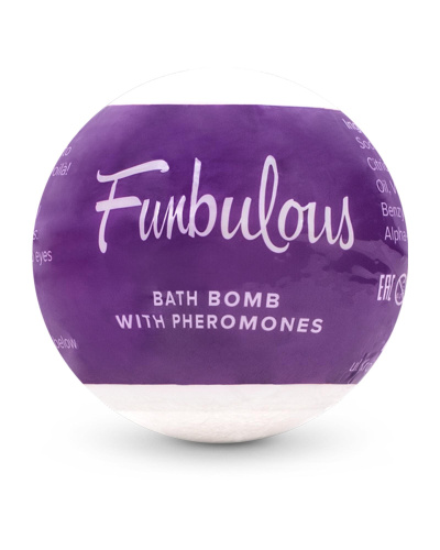 Obsessive - Bath bomb with pheromones Fun - Бомбочка для ванни з феромонами, 100г