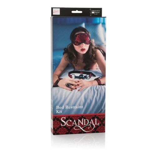 Scandal - Комплект для связывания на кровати