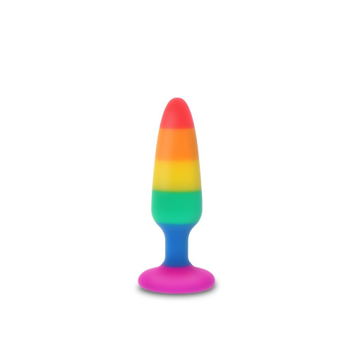 Toy Joy Medium Twink Plug - силиконовая анальная пробка, 11х2.9 см (разноцветный) - sex-shop.ua
