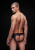 Baci Wetlook Bare Back Brief - Мужские трусы с открытыми ягодицами, S/M (чёрный) - sex-shop.ua