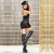 JSY - Сногшибательная Никки - Эротический костюм полицейского, S/M (черный) - sex-shop.ua