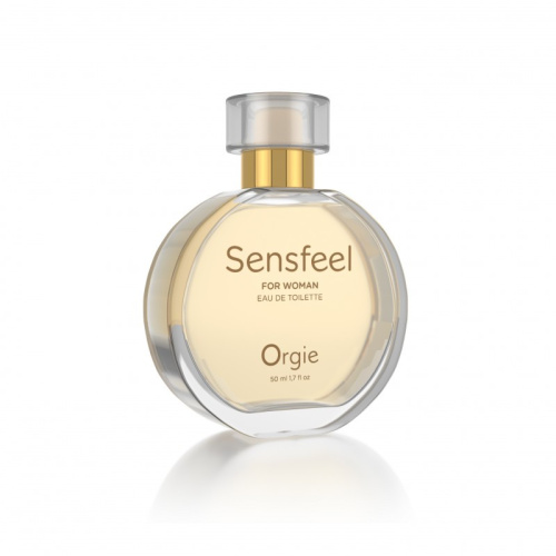 Orgie - Жіноча туалетна вода SENSFEEL + афродизіак, ефективна феромон-технологія, 50 мл