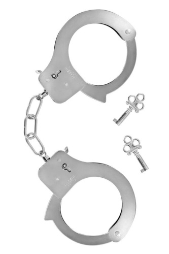 Наручники Fetish Tentation Enjoy Pain Adjustable Metal Wrist Cuffs