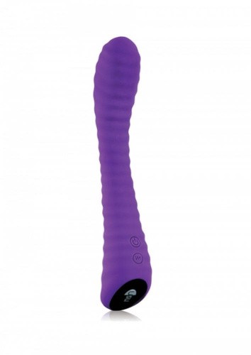 Ns Novelties Ripple Vibe - Вибромассажер, 15.2х3.5 см (пурпурный) - sex-shop.ua