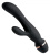 Shegasm Supreme 3 in 1 Silicone Suction Rabbit Vibe - Вибратор-кролик с вакуумной стимуляцией, 22.2х3.8 см (чёрный)