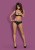 Obsessive Miamor set - еротичний комплект з відкритими грудьми, L/XL (чорний) - купити в Україні | Секс шоп SEX-SHOP.ua