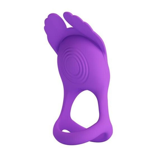 Эрекционное кольцо с вибрацией Pretty Love Silas Vibrant Penis Ring