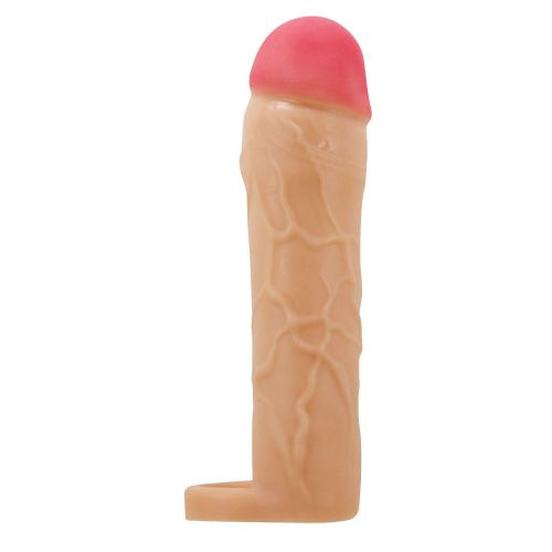 Насадка на пенис Pretty Love Hani Penis Extender +2", 18 см
