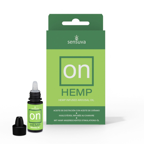 Возбуждающе капли для клитора Sensuva ON for Her Hemp Infused Arousal Oil, 5 мл