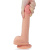 LoveToy Dual-Layered Liquid Silicone Nature Cock Flesh 8,5 " - Реалистичный фаллос на присоске, 22х3.8 см