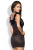 Эротический комплект Obsessive Diamond chemise (S/M)