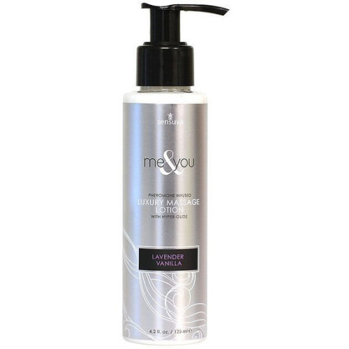 Sensuva - Me&You Lavender Vanilla - Масажний лосьйон із феромонами, 125 мл. - купити в Україні | Секс шоп SEX-SHOP.ua