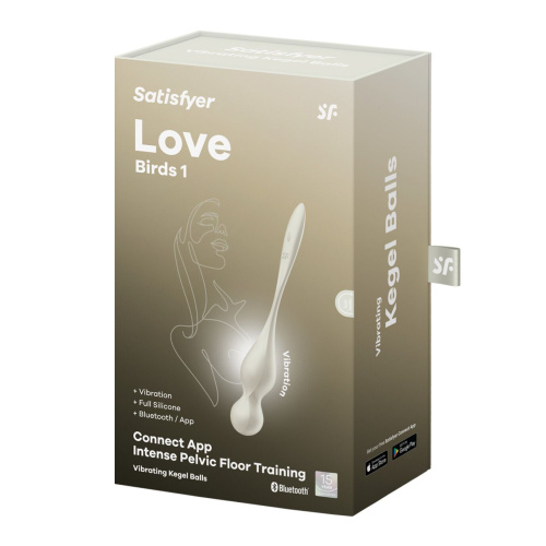 Вагінальні кульки зі смарт управлінням Satisfyer Love Birds 1 - купити в Україні | Секс шоп SEX-SHOP.ua