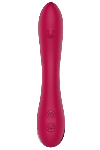 Dream Toys Sparkling Cecilia - Вибратор, 20 см (красный) - sex-shop.ua