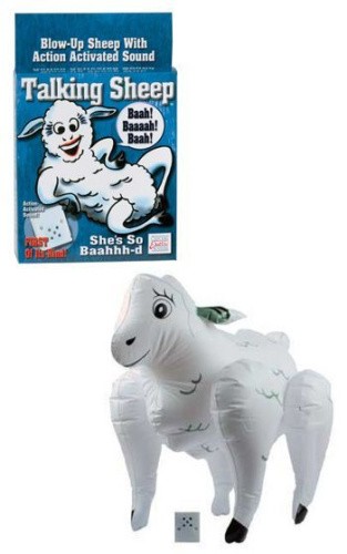 California Exotic Novelties Talking Sheep - Надувна розмовляюча вівця для вечірок - купити в Україні | Секс шоп SEX-SHOP.ua
