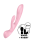 Satisfyer Triple Oh Pink - Вибратор-кролик (розовый)