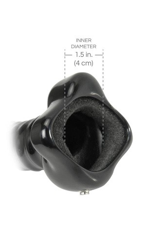 Fetish Fantasy Cumfy Hollow Strap On # 1 - Полый страпон, 14х4,5 см