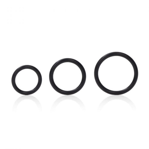 Эрекционные кольца Silicone Support Rings (белый)
