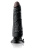 Pipedream Real Feel Deluxe №3 - Вибратор, 18.5х5.3 см (чёрный)
