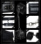 LoveToy - Deluxe Bondage Kit - БДСМ-набор из 3х предметов (чёрный) - sex-shop.ua
