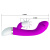 Pretty Love Sheila Rolling Vibrator Purple - Вибратор-кролик с имитацией оральных ласк,19.4х3.8 см (фиолетовый)