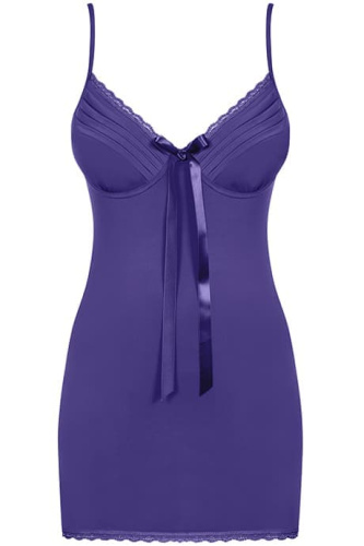 Obsessive Blackardi chemise UA64976  - Комплект, S/M, (синий)