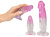 Набор анальных пробок Crystal Clear Anal Training Set, 3 шт