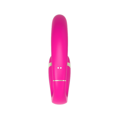Adrien Lastic My G - Вибратор с вакуумной стимуляцией клитора, 16х3.5 см (розовый) - sex-shop.ua