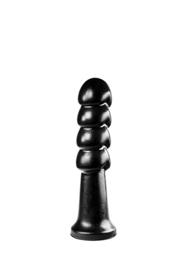 Mister B Dark Crystal Erik - анальная елочка, 22х4.9 см (черный) - sex-shop.ua