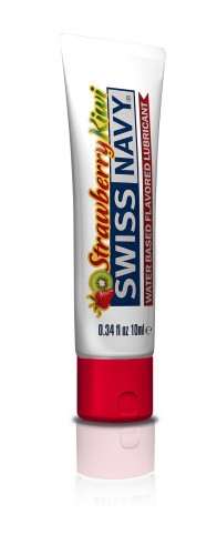 Swiss Navy Strawberry Kiwi - Лубрикант на водной основе, 10 мл