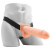 Pipedream - Fetish Fantasy 9in Hollow Squirting Strap On - Страпон порожнистий, 22.8х5.2 см (тілесний) - купити в Україні | Секс шоп SEX-SHOP.ua