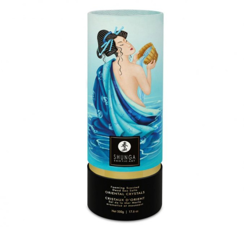 Shunga Oriental Crystals Bath Salts – Ocean Breeze - Соль мертвого моря для ванны, 500 г - sex-shop.ua