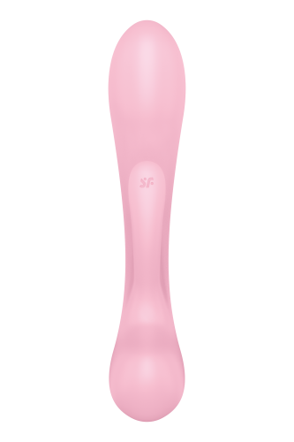 Satisfyer Triple Oh Pink - Вибратор-кролик (розовый)