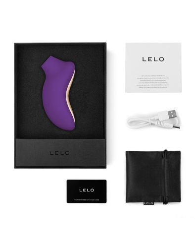 Lelo Sona 2 - звуковой стимулятор клитора, 10х5.6 см (фиолетовый) - sex-shop.ua