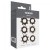 Набір ерекційних кілець Linx Tickler Set Textured Ring Smoke - купити в Україні | Секс шоп SEX-SHOP.ua