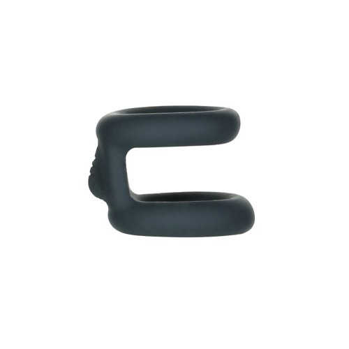 Lux Active – Tug – Versatile Silicone Cock Ring - двойное эрекционное кольцо, 5.8х2.8 см - sex-shop.ua
