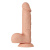 Beautiful Encounter Bahamut Dildo Flesh - Релистичный фаллоимитатор на присоске, 15,5 см (телесный)