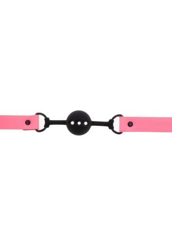 Taboom Ball Gag - Кляп шарик, 4 см (розовый)