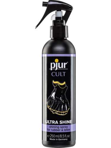 pjur Cult Ultra Shine спрей для придания блеска латексу, 250 мл - sex-shop.ua
