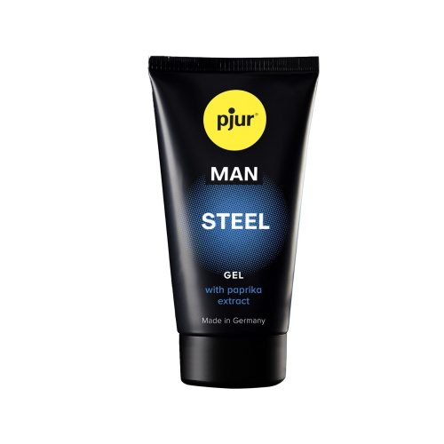 Возбуждающий гель для массажа Pjur Man Steel Ge, 50 мл