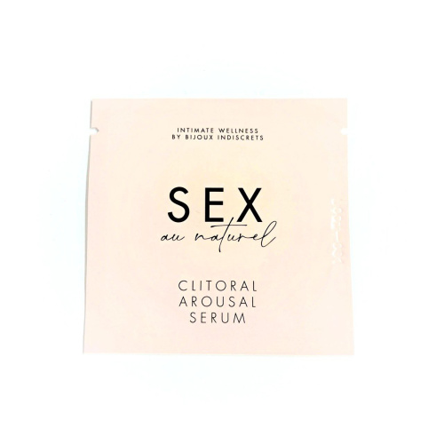Sex au Naturel by Bijoux Indiscrets - Clitoral arousal serum - Возбуждающая сыворотка для клитора, 1 мл, (Испания) - sex-shop.ua