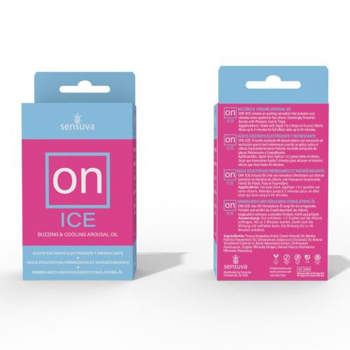 Возбуждающе капли для клитора Sensuva ON Arousal Oil for Her Ice, 5 мл