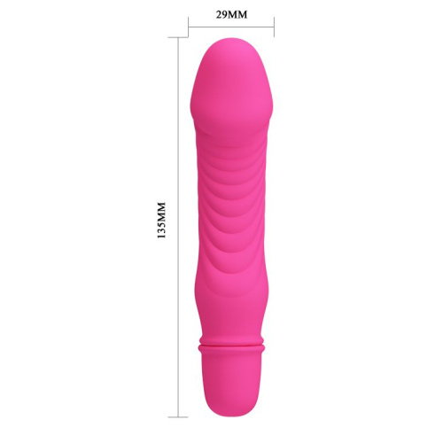 Pretty Love Stev Vibrator Pink - Вибратор, 13.5 см (розовый)