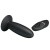 LyBaile Pretty Love Remote Control Vibrating Plug Black - Анальна пробка с вибрацией, 11х3.3 см (черный)
