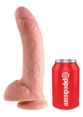 Фаллоимитатор на присоске King Cock 9, 23х5 см