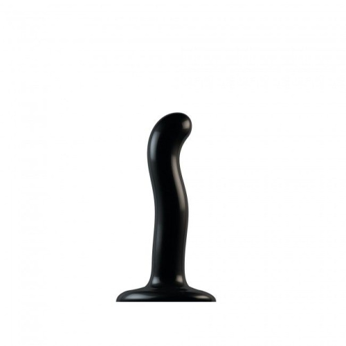 Strap-On-Me P&G-Spot Dildo, S - Насадка для страпона, 16.4х3 см, (черная) - sex-shop.ua
