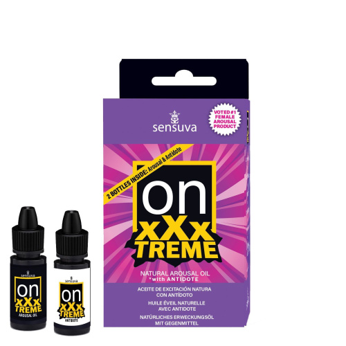 Возбуждающие капли для клитора Sensuva On xXxTREME Arousal Oil, 5 мл